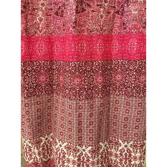 NWT Lucky Brand Boho Tunic Shift Dress Small Patchwork Paisley Floral Cottage - Picture 4 of 6